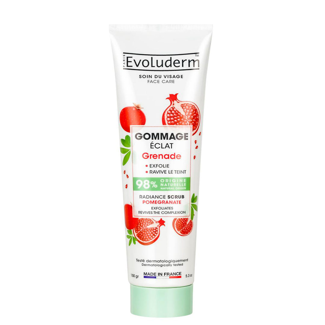 اسکراب صورت درخشان کننده انار اولودرم/150 میل