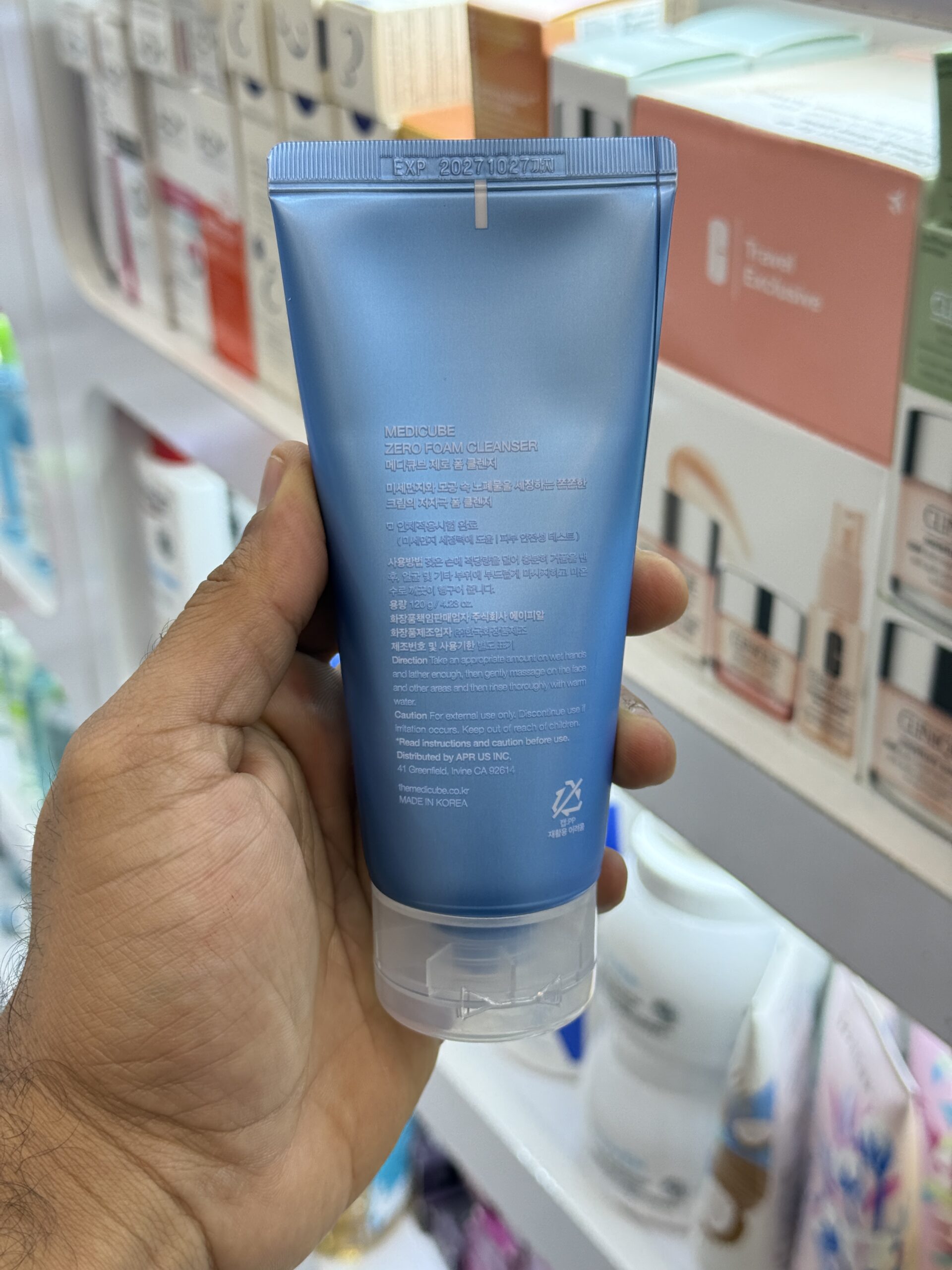 فوم شوینده و کوچک کننده منافذ مدی کیوب/120گرم - Image 3